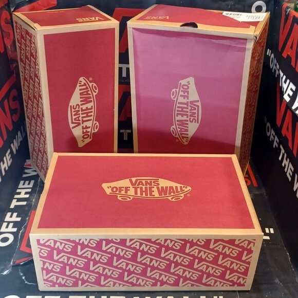 (6) Vans Empty Shoe Boxes For Storage or Display Men's 6.5, 7, 8 - Picture 4 of 12